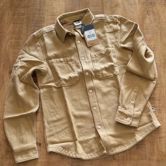 The North Face Tan Button-Up Shirt - Picture 1 of 6